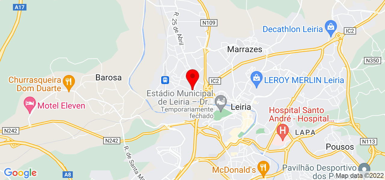 POLLYANA - Leiria - Leiria - Mapa