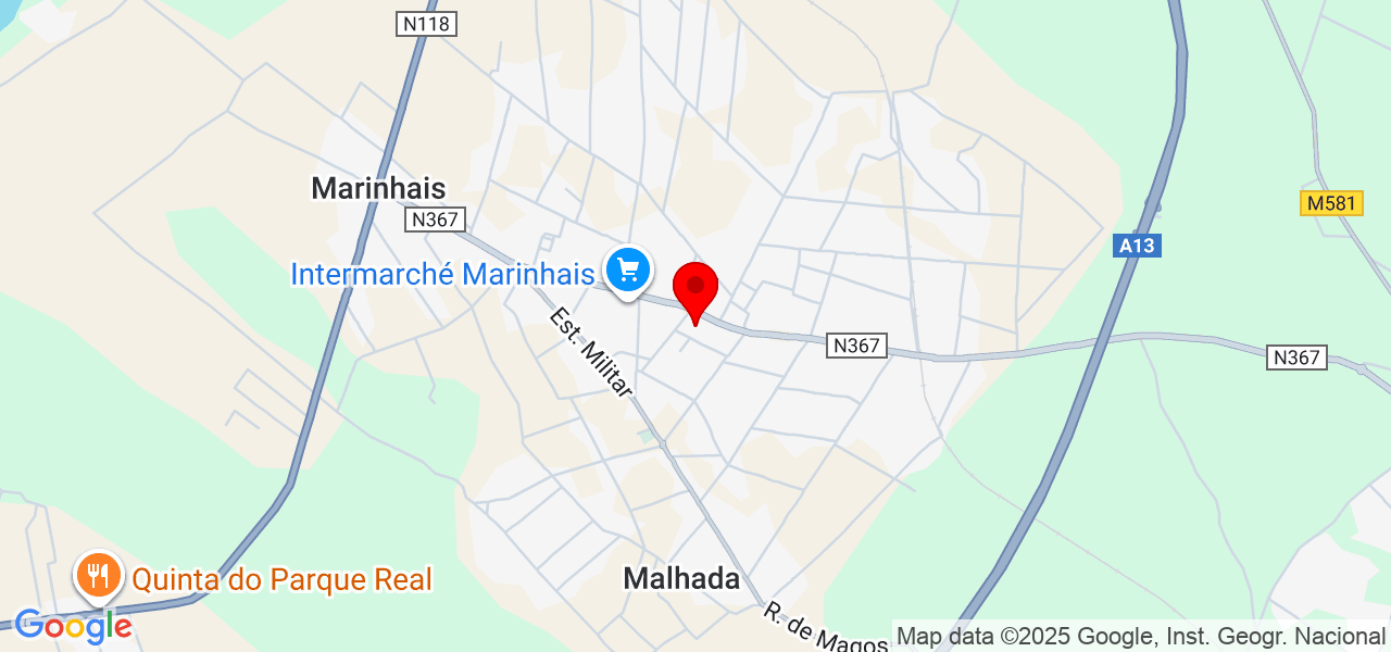 Teresa Branco - Santarém - Salvaterra de Magos - Mapa