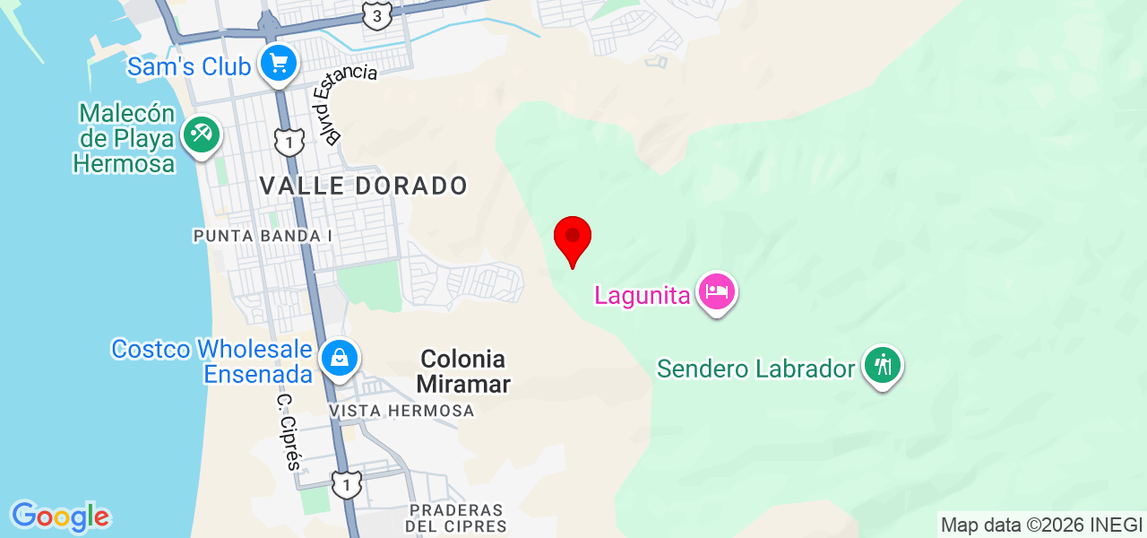 Juan Carlos - Baja California - Ensenada - Mapa