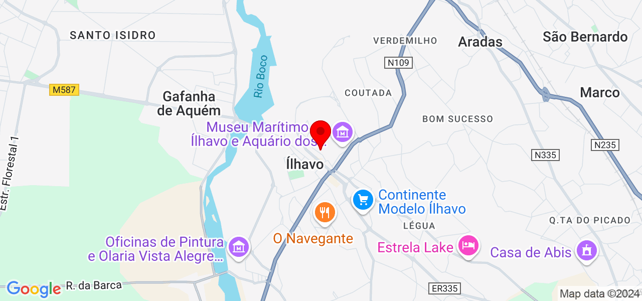 Pamela - Aveiro - Ílhavo - Map