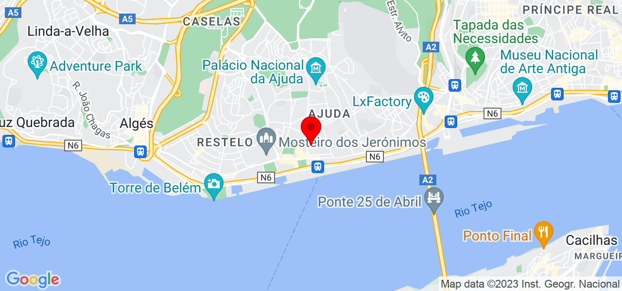 Eric Daniel - Lisboa - Lisboa - Mapa