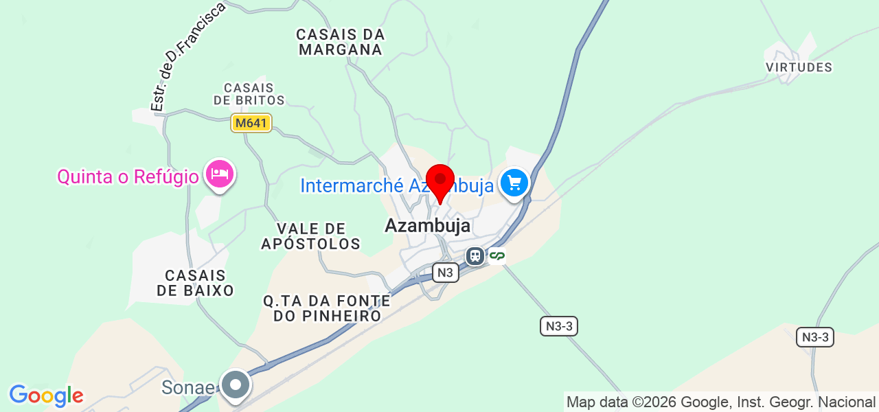 Willian pintor e auxiliar de pedreiro - Faro - Silves - Mapa