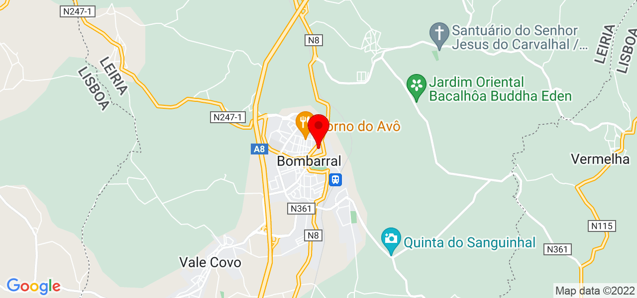 PhotoDiniz - Leiria - Bombarral - Mapa