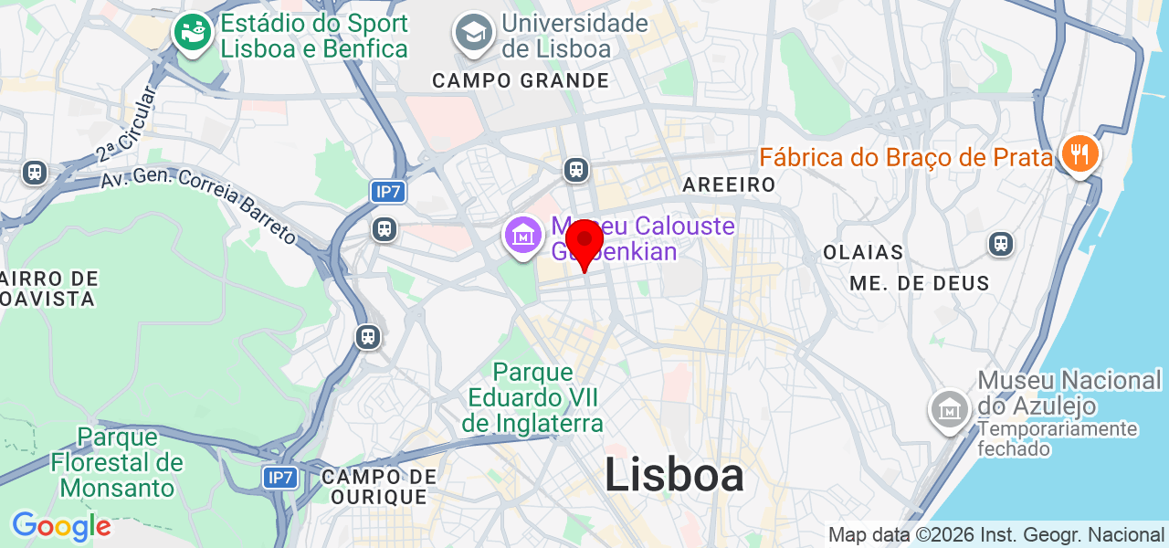 Kahuana - Lisboa - Lisboa - Carte