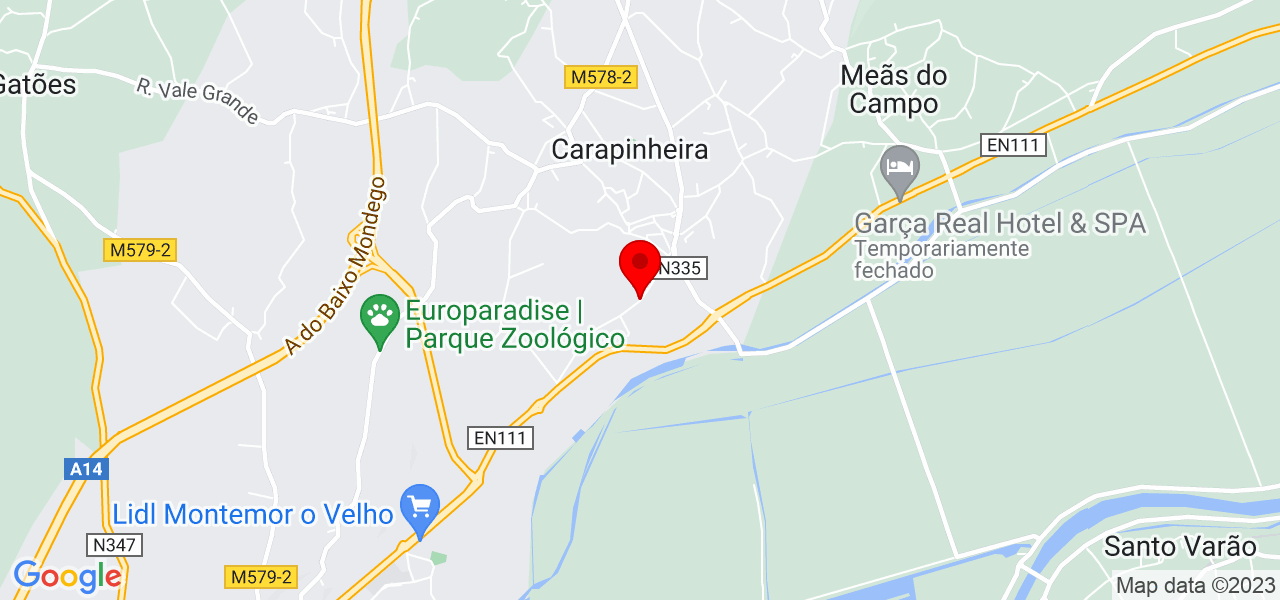 Margarida Rodrigues - Coimbra - Montemor-o-Velho - Mapa