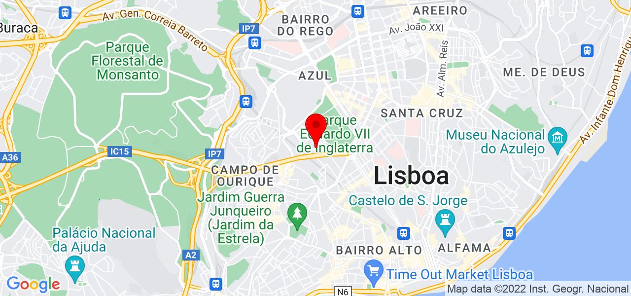 Furtado - Lisboa - Lisboa - Mapa