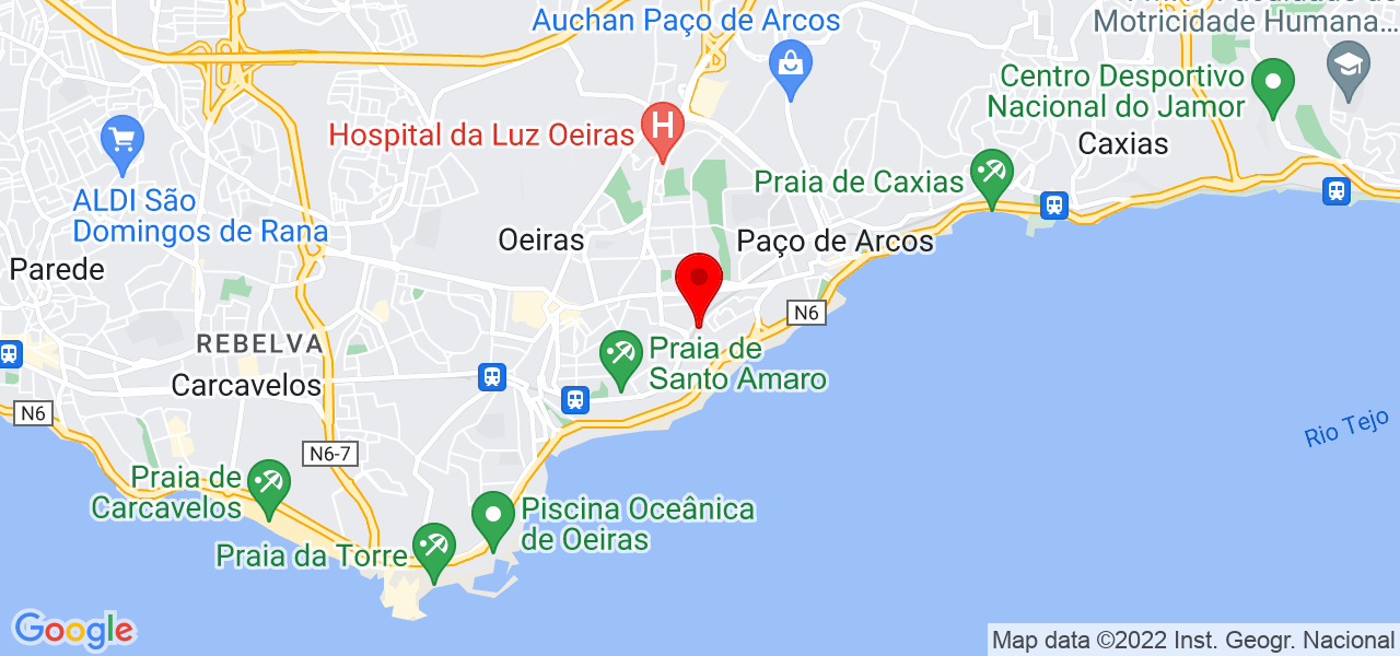 Chaira - Lisboa - Oeiras - Mapa