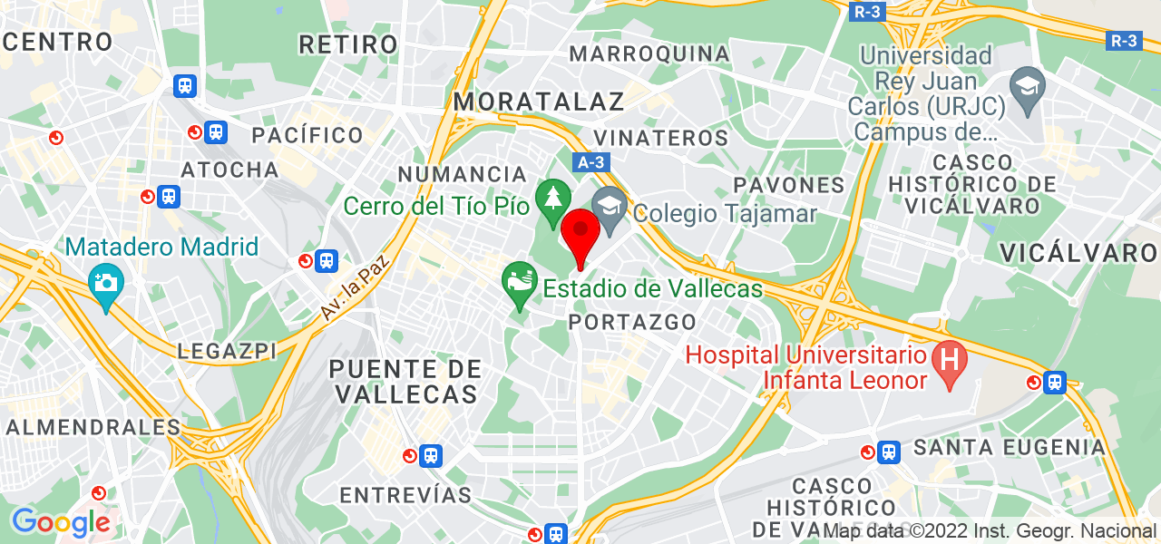 Hilary - Comunidad de Madrid - Madrid - Mapa