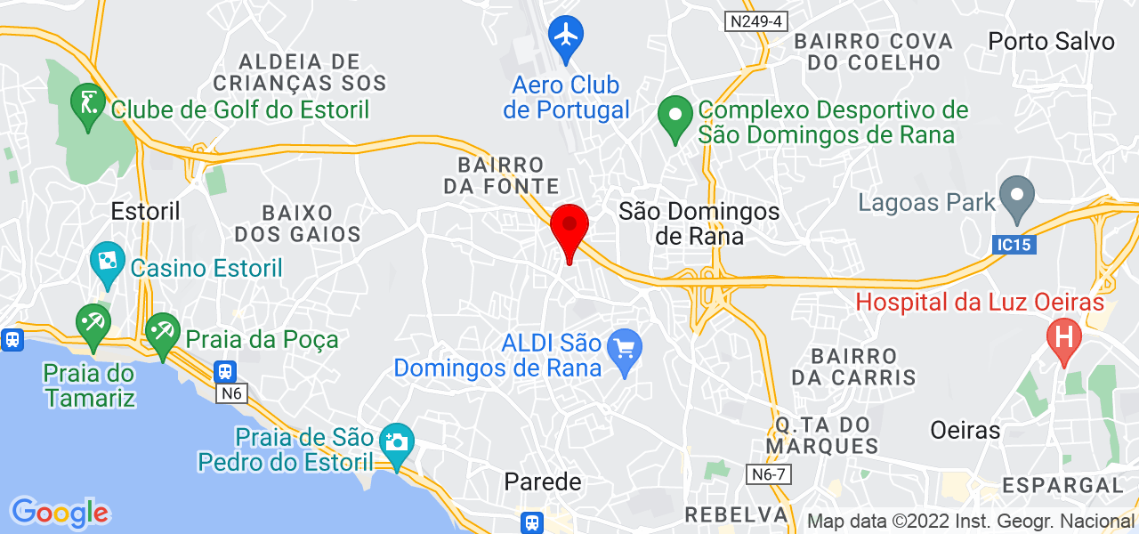 Norquite - Decora&ccedil;&atilde;o &amp; Mobili&aacute;rio - Lisboa - Cascais - Mapa