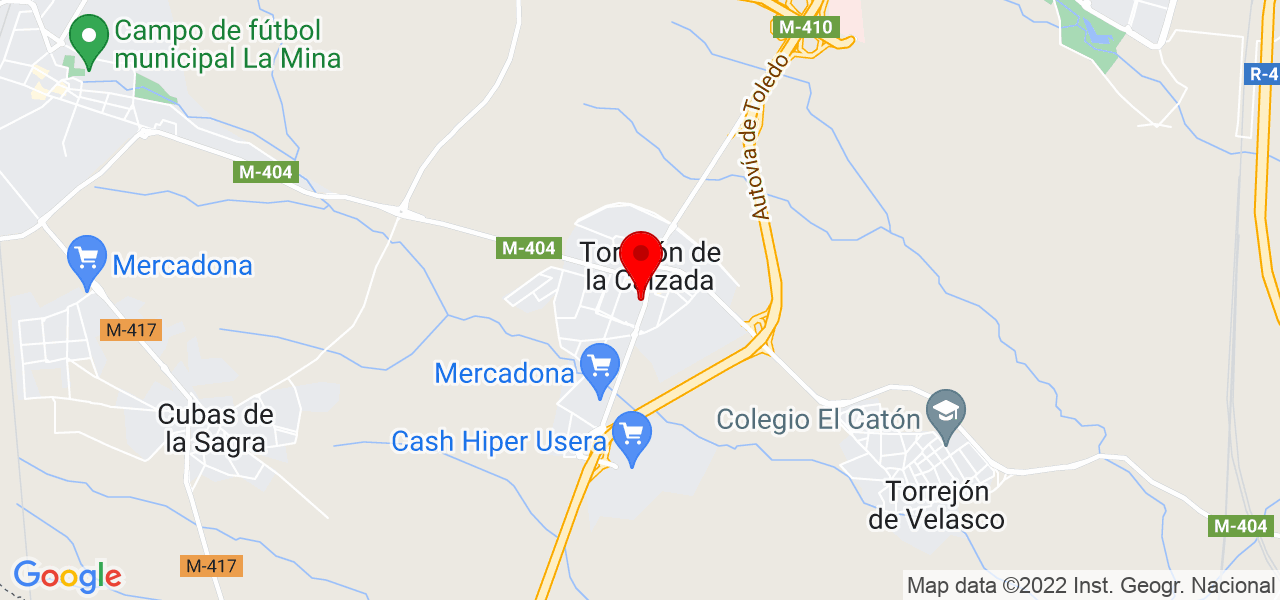 Verania - Comunidad de Madrid - Torrejón de la Calzada - Mapa