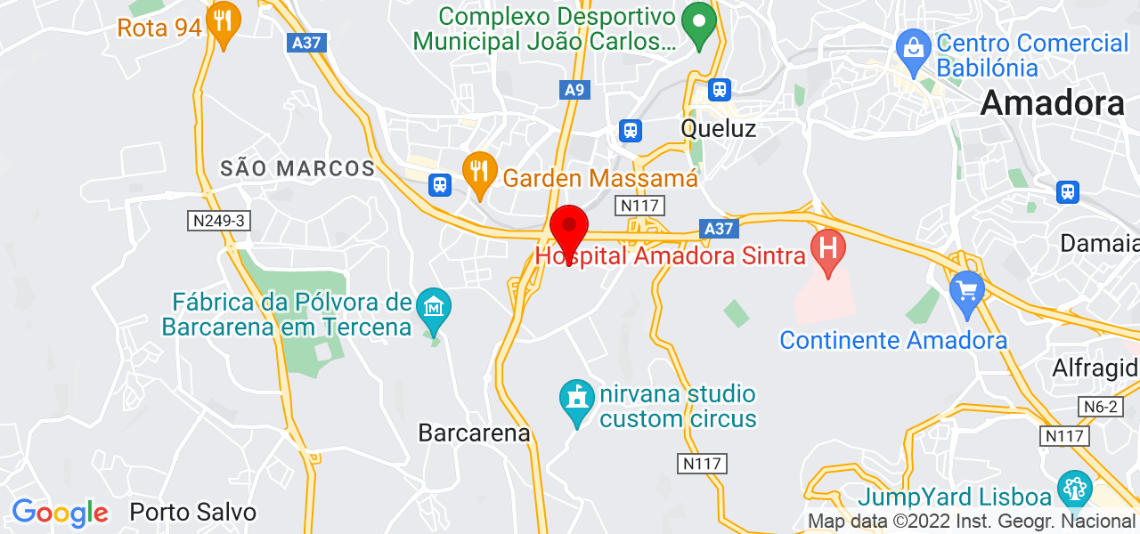 Miguel Antunes - Lisboa - Oeiras - Mapa