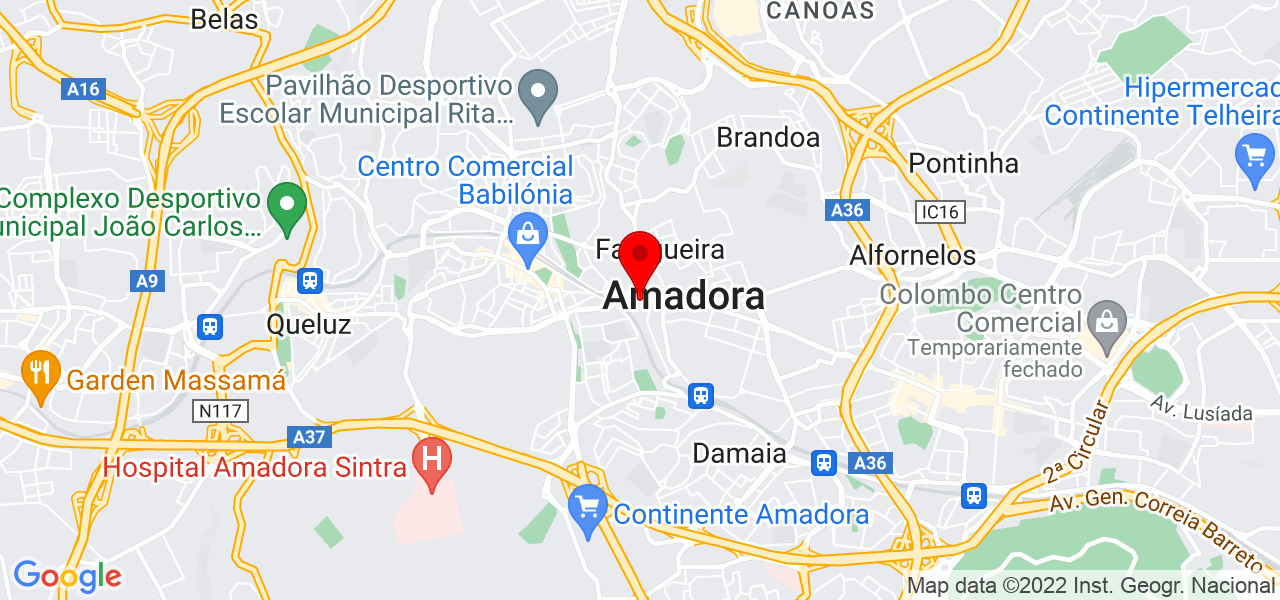 Compte Abilitis - Gest&atilde;o &amp; Servi&ccedil;os, Lda - Lisboa - Amadora - Mapa