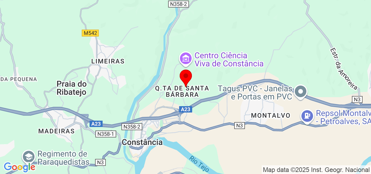 Paulo Frazão - Santarém - Constância - Mapa