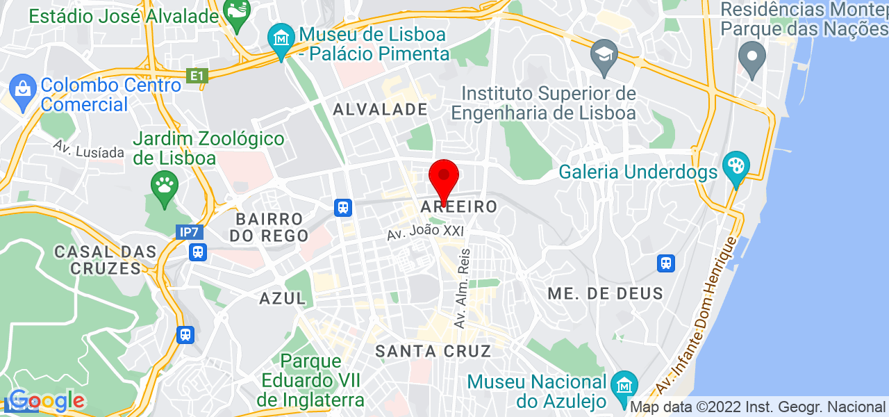Cristiane Alberto - Lisboa - Lisboa - Mapa