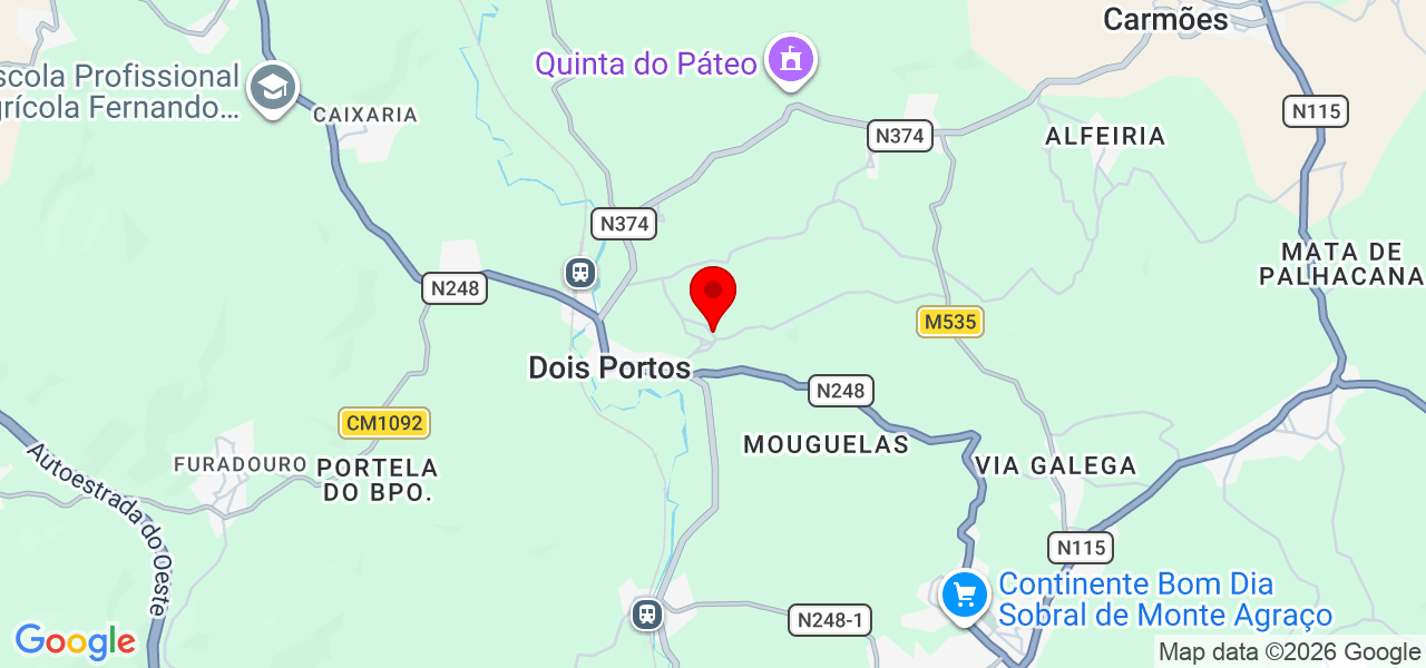 Agápe - Lisboa - Torres Vedras - Carte