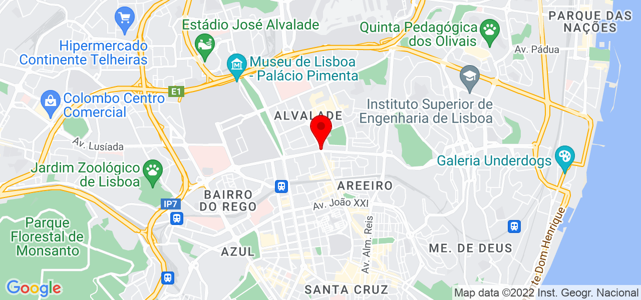 Anna Cerazza - Lisboa - Lisboa - Mapa