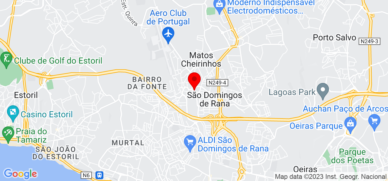 Marlon Oliveira - Lisboa - Cascais - Mapa