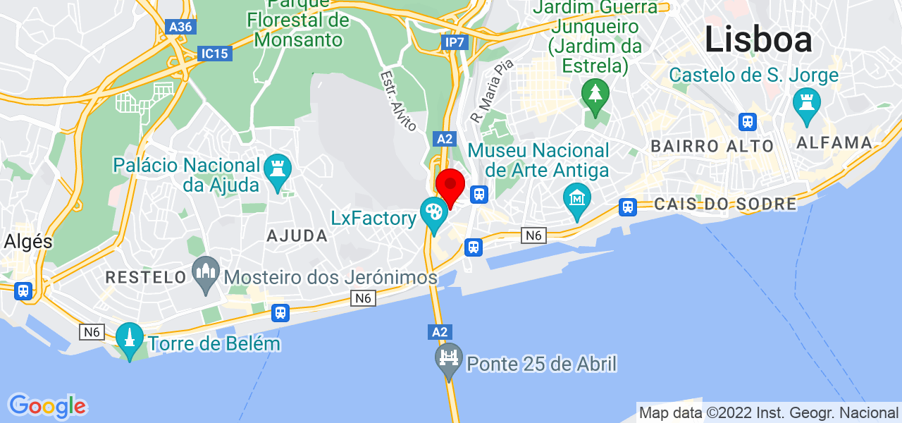 Capit&atilde;o Deivis OG. - Lisboa - Lisboa - Mapa