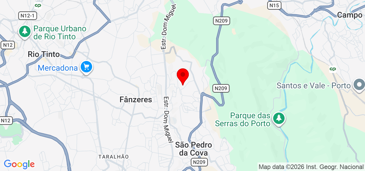 Marina Lemos - Porto - Gondomar - Karte