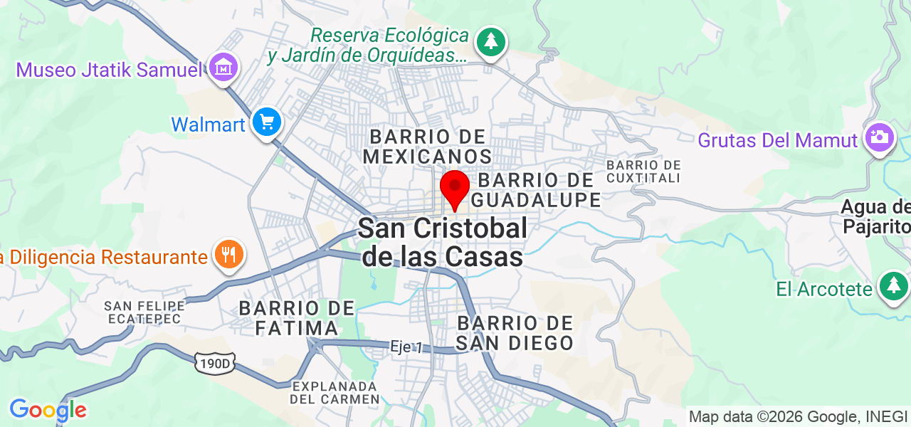 Tu canción personalizada - Chiapas - San Cristóbal de las Casas - Map