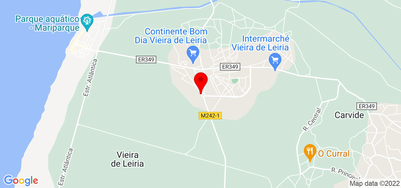Babysitter - Leiria - Marinha Grande - Map