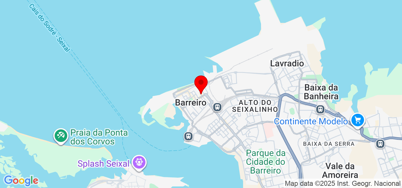 Marisa Torres - Setúbal - Barreiro - Mapa