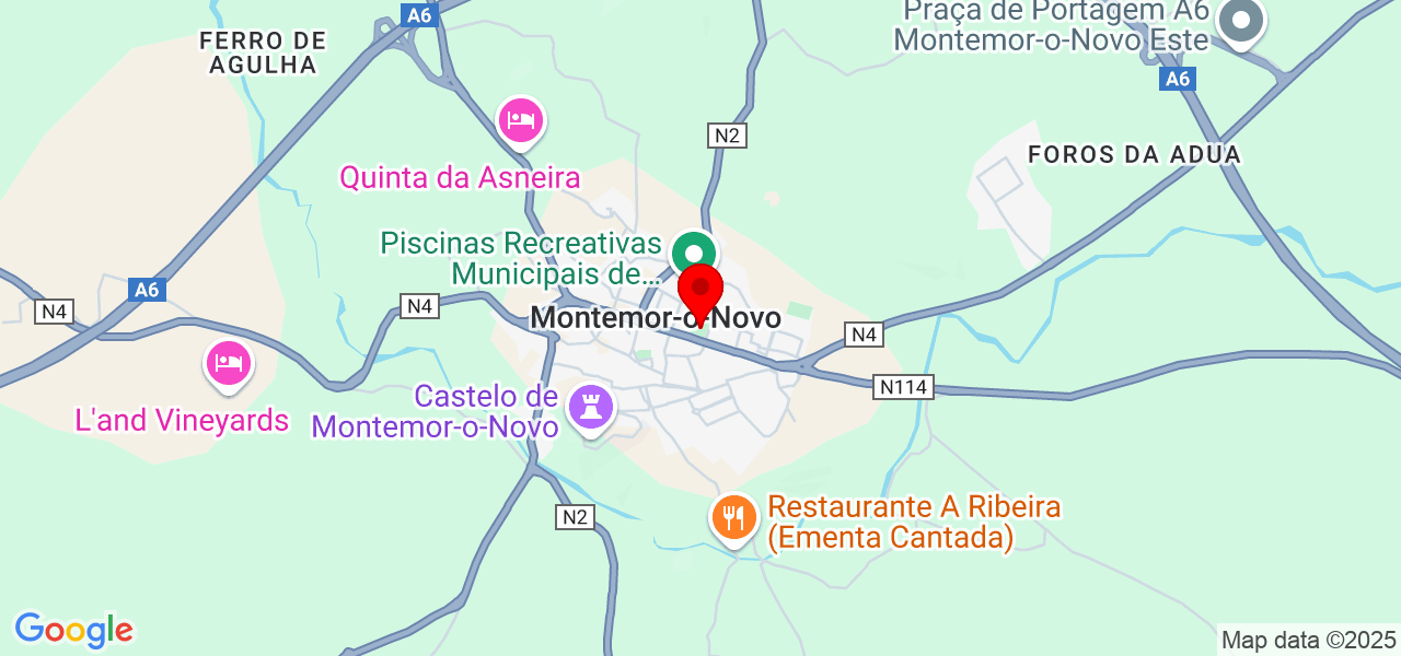 Carlos Graça - Évora - Montemor-o-Novo - Map