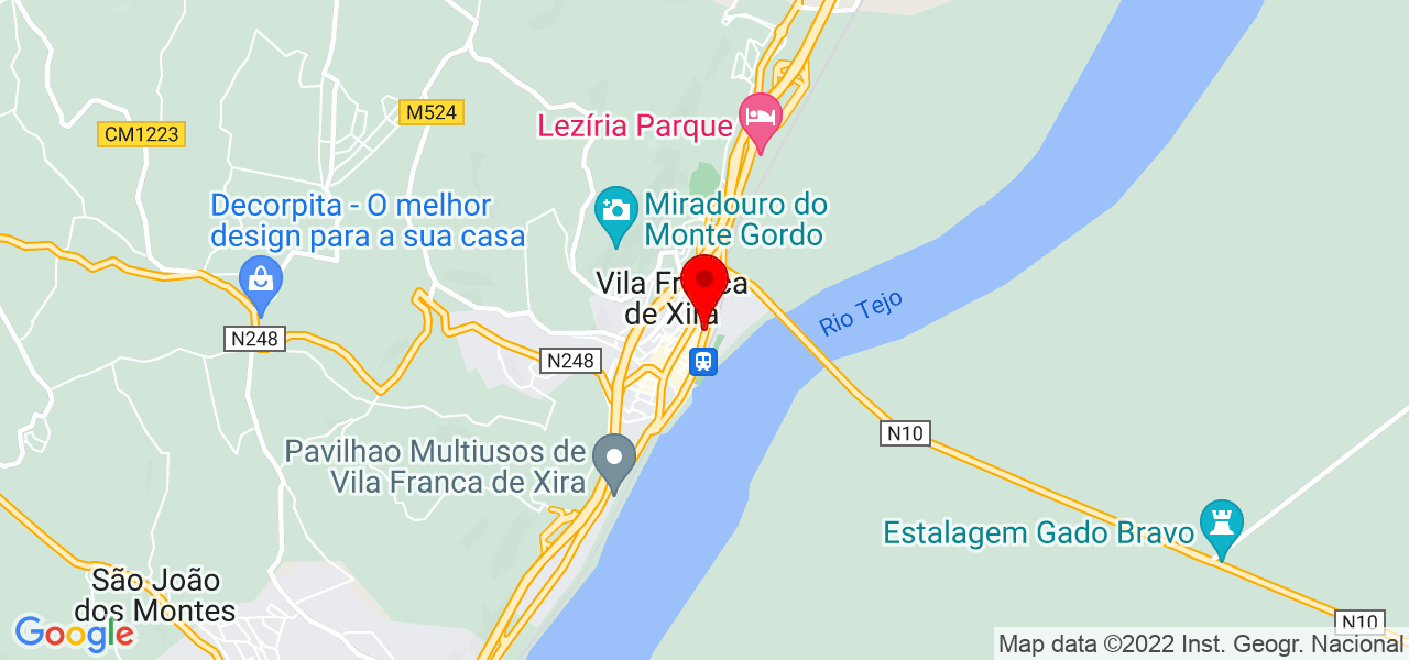 Positeve Embrace, Lda - Lisboa - Vila Franca de Xira - Mapa