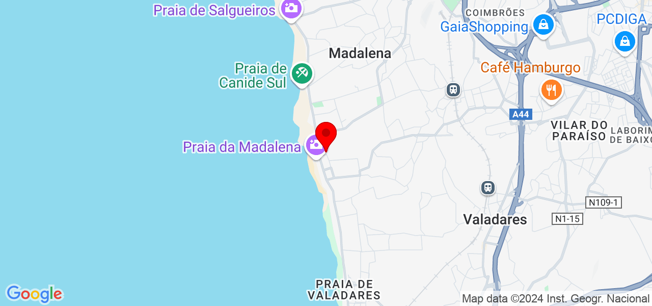 Rita - Porto - Vila Nova de Gaia - Map