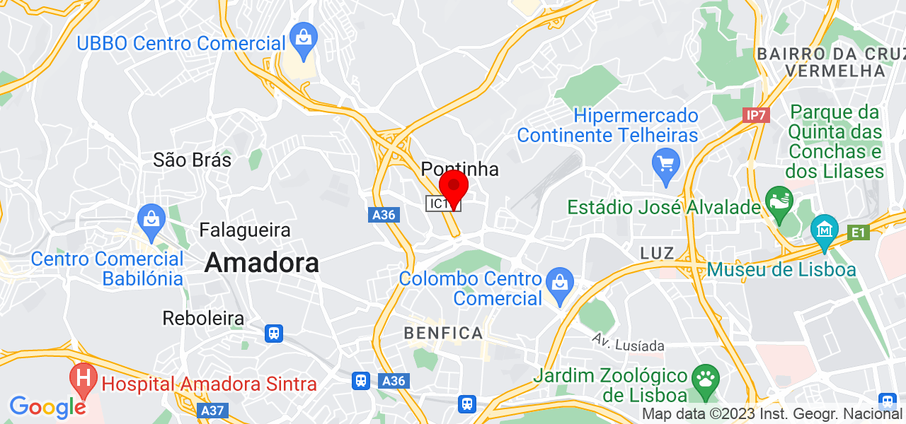 CoMatt - Lisboa - Odivelas - Mapa