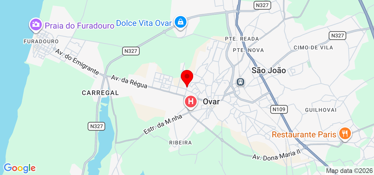 Rui Gabriel - Aveiro - Ovar - Karte