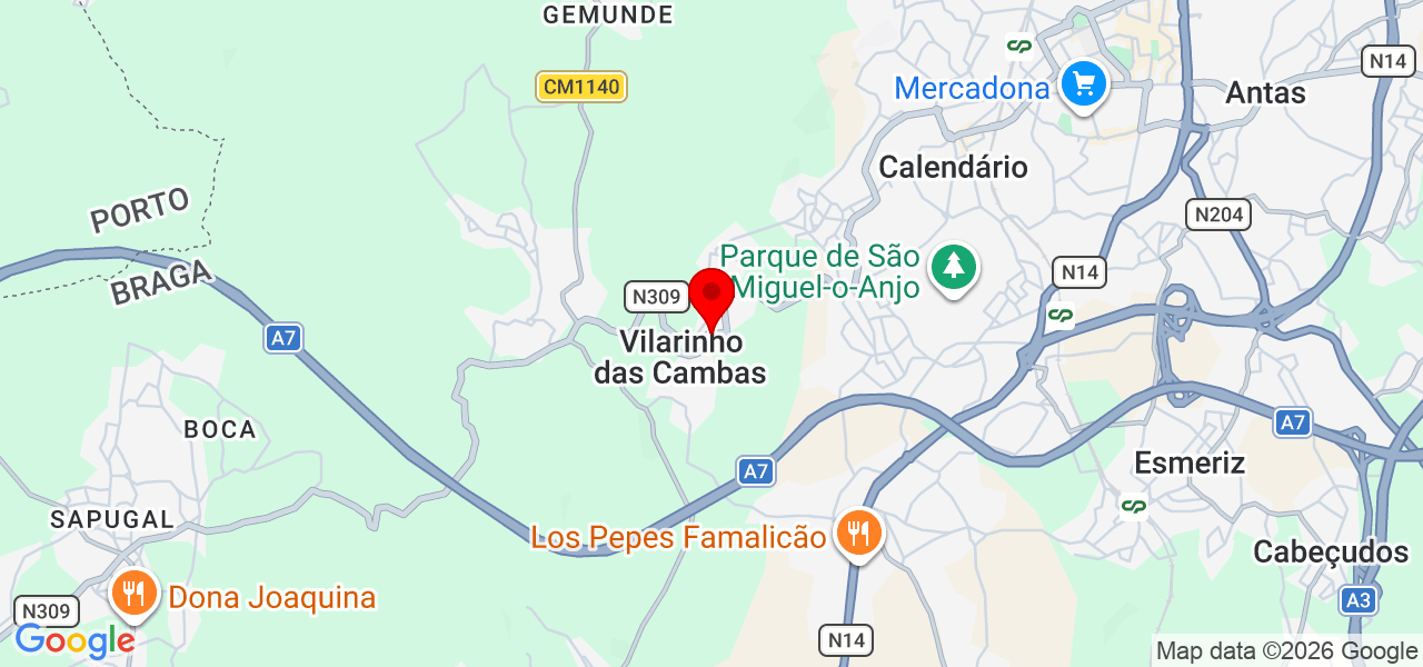 Charlosmartsoluctions - Braga - Vila Nova de Famalicão - Carte
