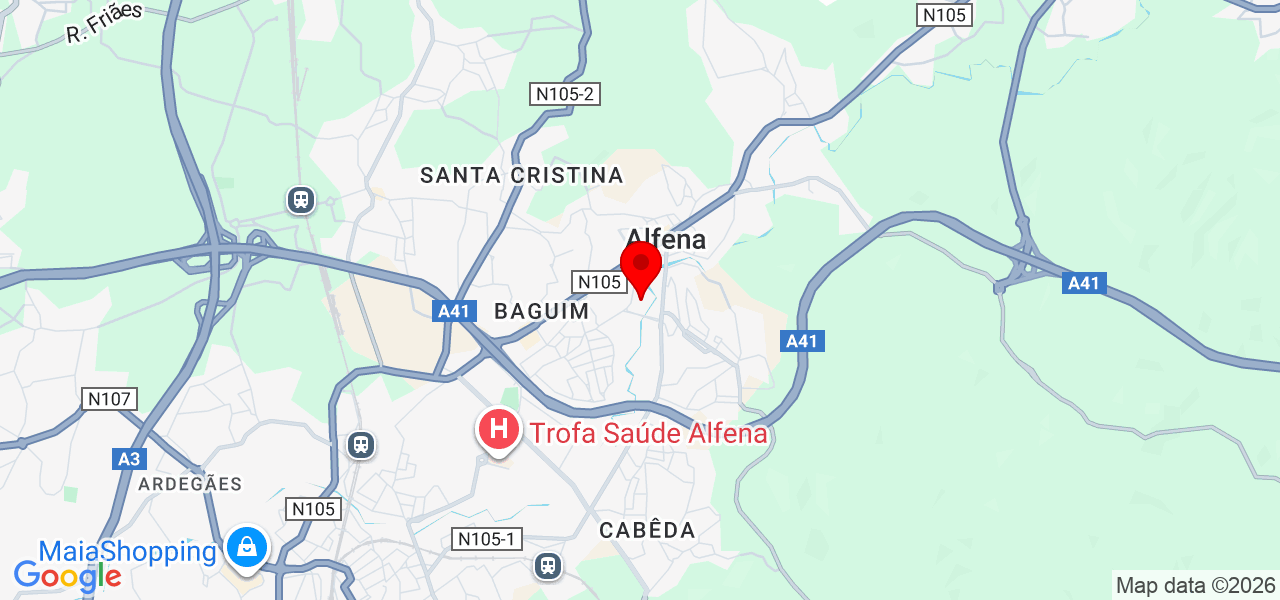 Tânia Ramito - Porto - Valongo - Mapa