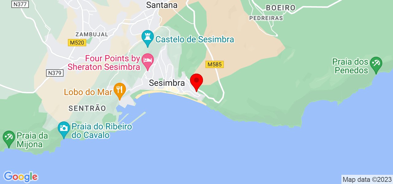 Lissamarie - Setúbal - Sesimbra - Mapa