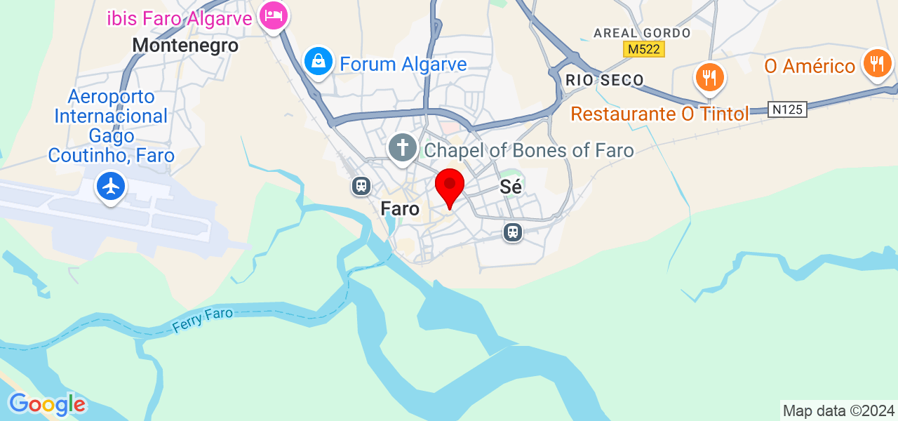 Claizimila Pereira - Faro - Faro - Mapa