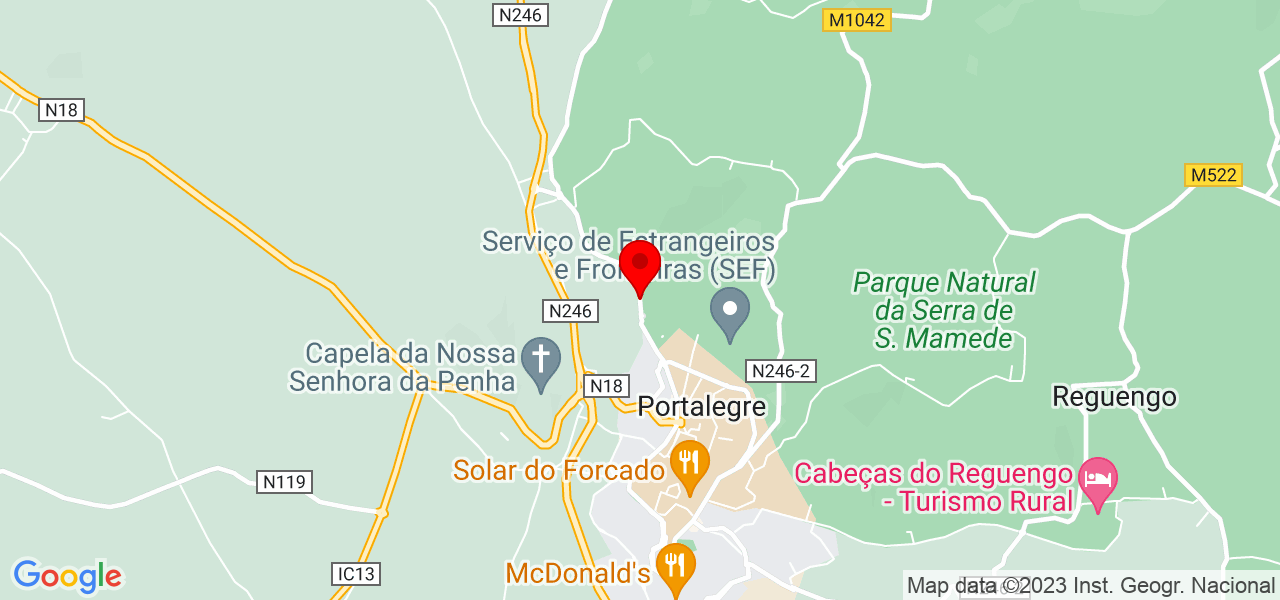 Conceicao joao Antonio - Portalegre - Portalegre - Mapa