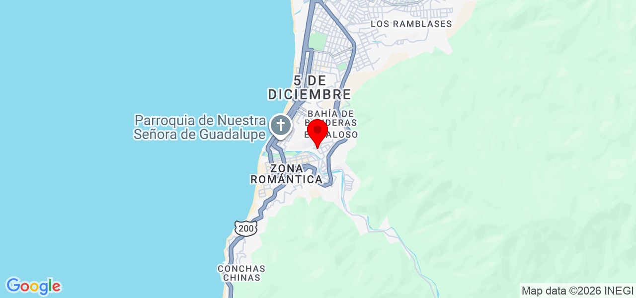 José Antonio Hernández Garibaldi - Jalisco - Puerto Vallarta - Mapa