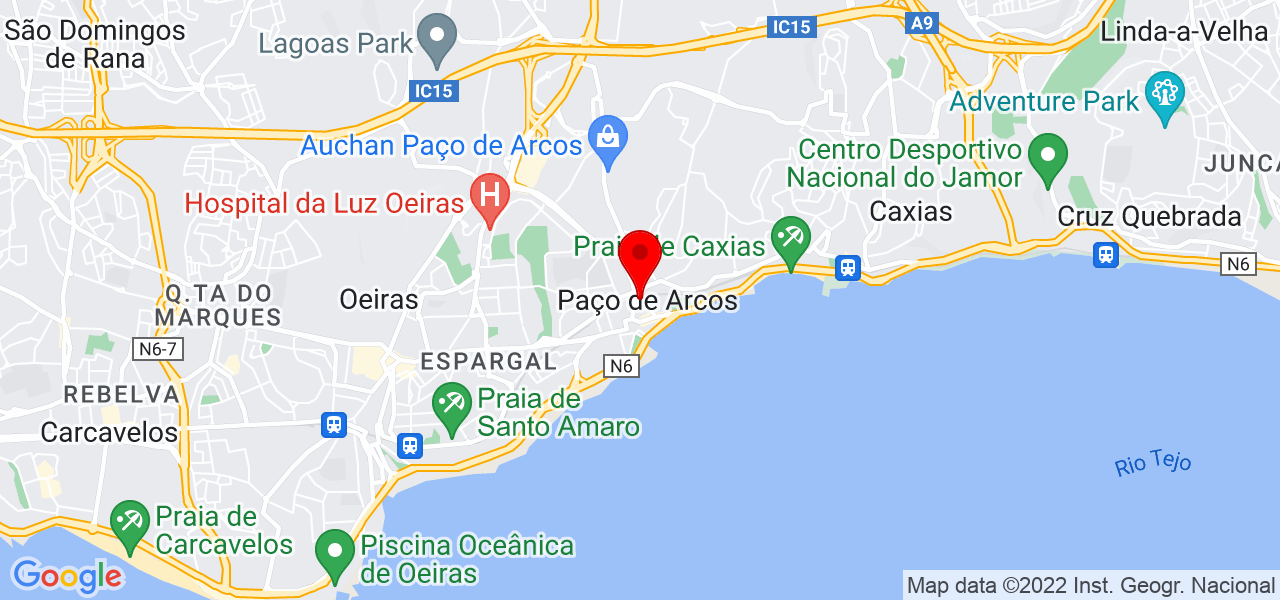 Fernanda Araujo - Lisboa - Oeiras - Mapa