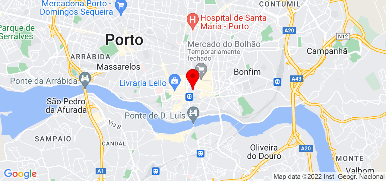 Rita Coelho - Porto - Porto - Mapa