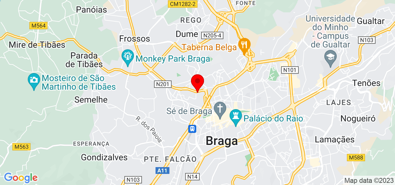 Helga Lima - Braga - Braga - Mapa
