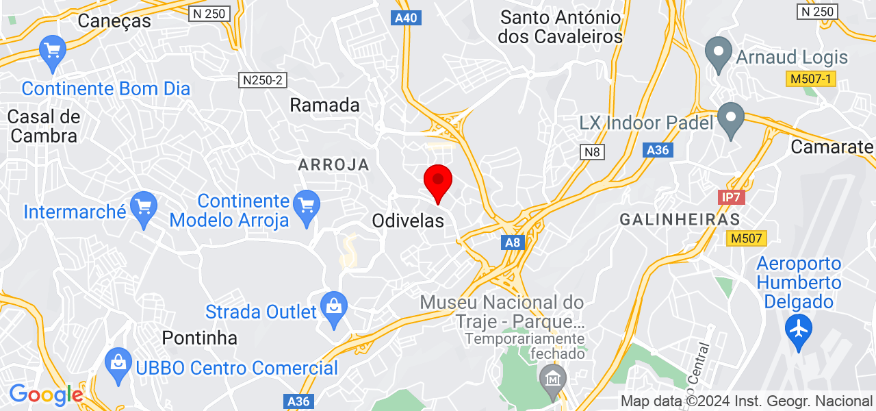 Astrum Photography - Lisboa - Odivelas - Map