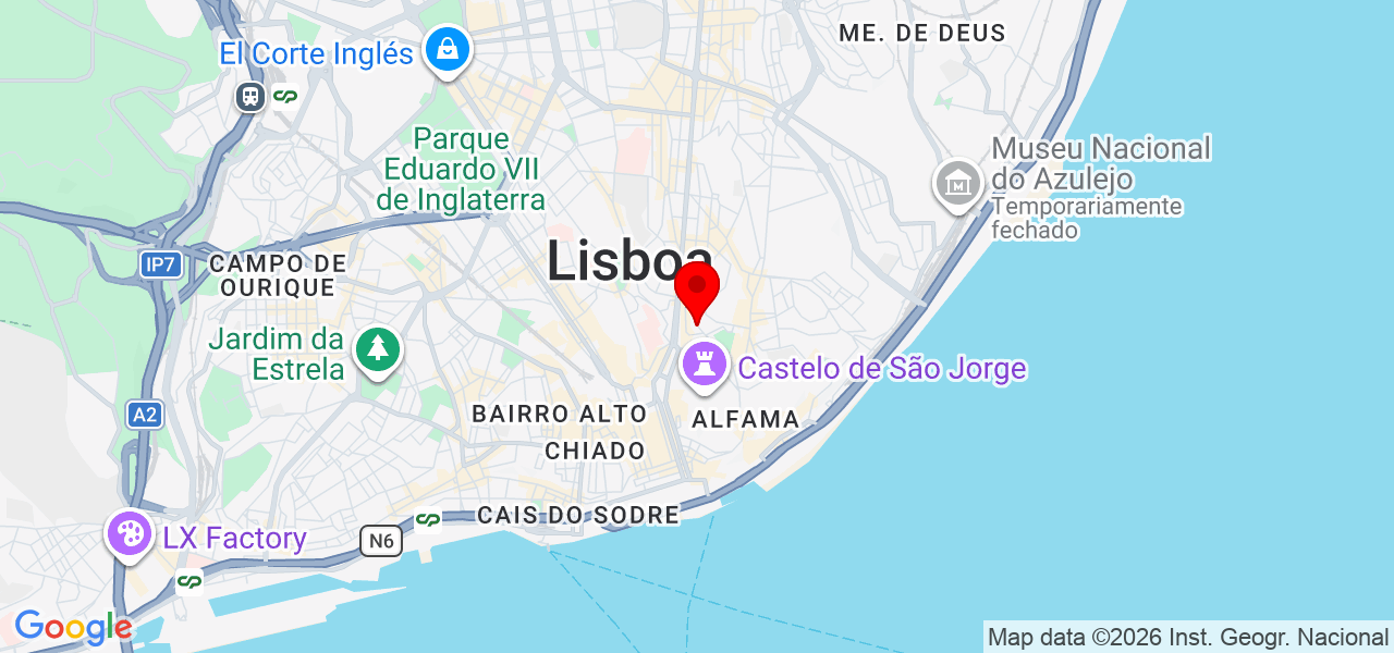 Arminda Ferreira - Lisboa - Lisboa - Map