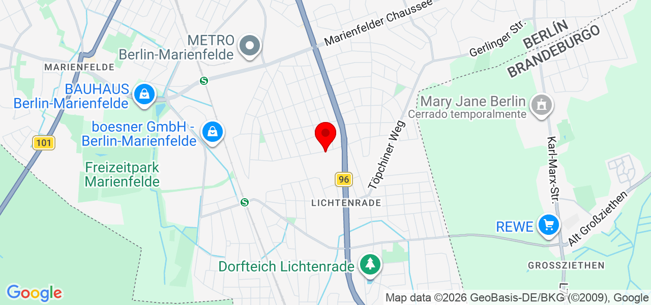 Caden - Berlin - Berlin - Mapa