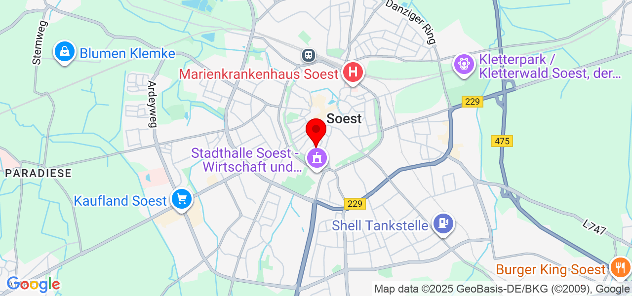 Meister - Nordrhein-Westfalen - Soest - Karte