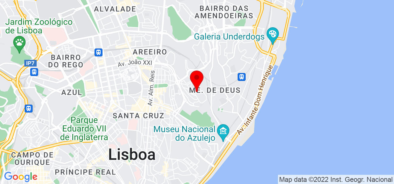 Tania Gon&ccedil;alves - Lisboa - Lisboa - Mapa