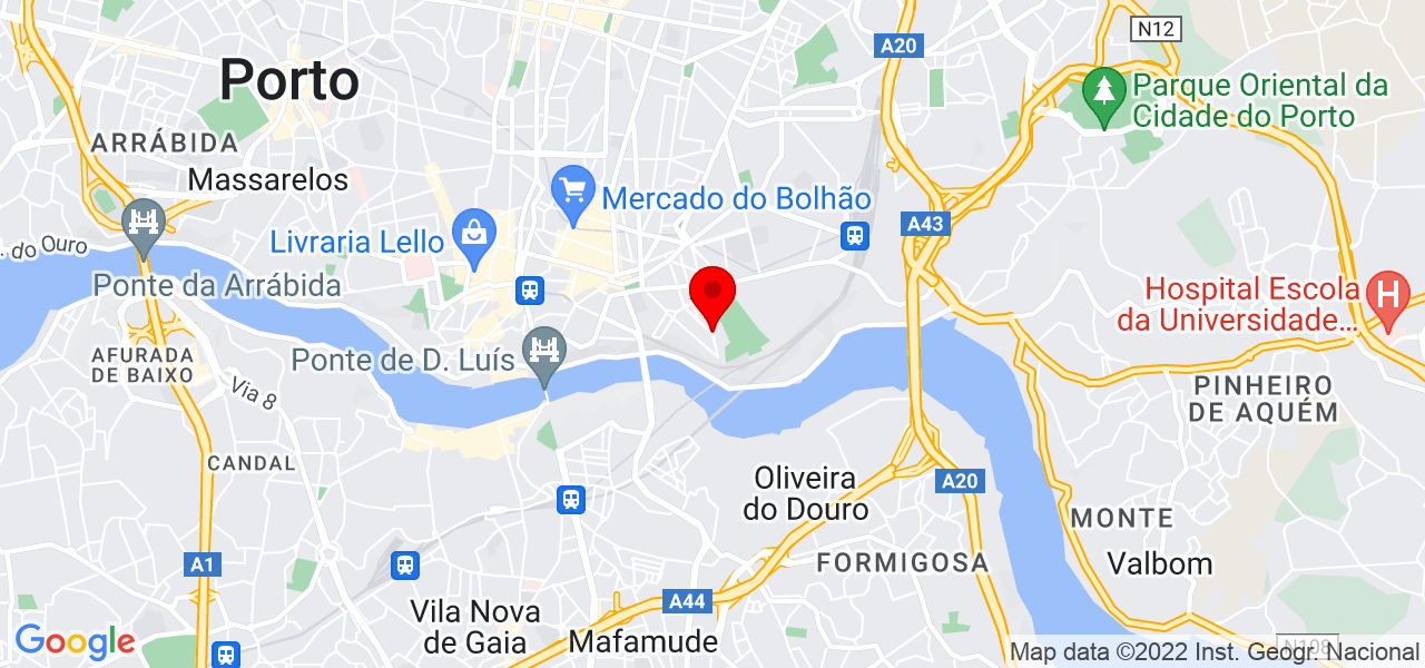 Christiane Santos - Porto - Porto - Mapa