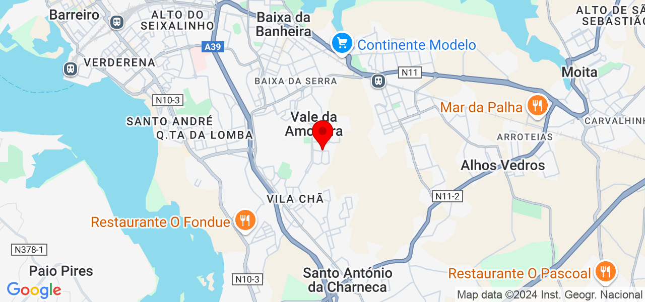 Técnico em Informática - Setúbal - Moita - Map