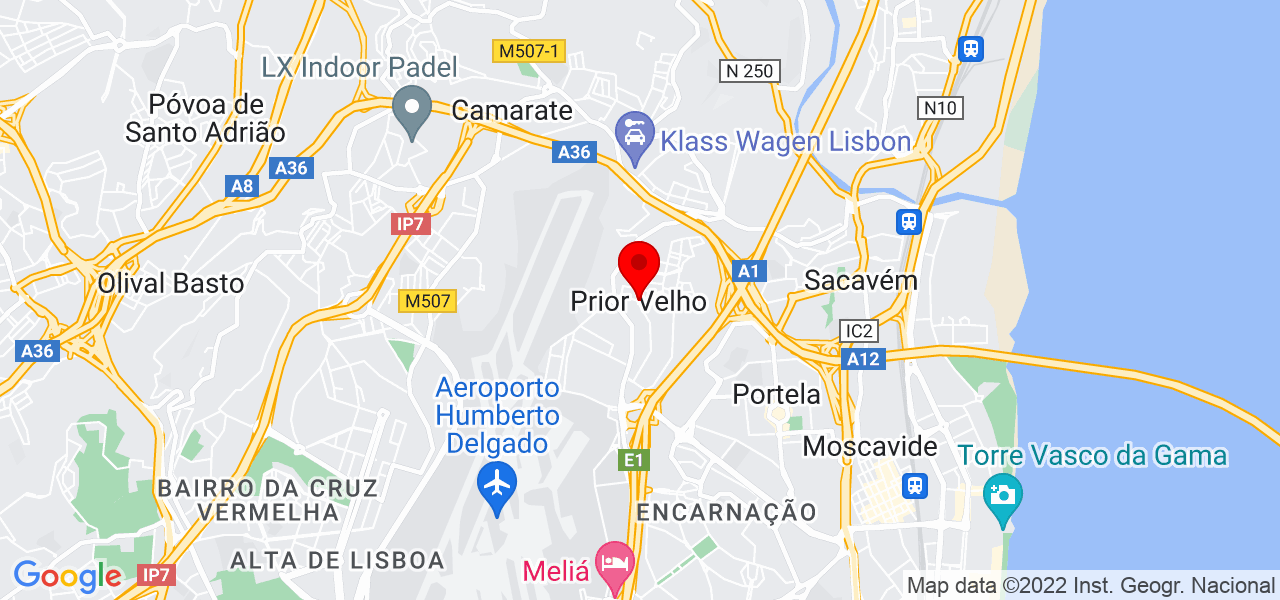 Muda Muda - Lisboa - Loures - Mapa