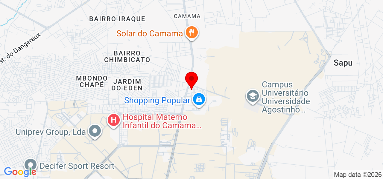 Macuntima Business - Luanda - Camama - Mapa
