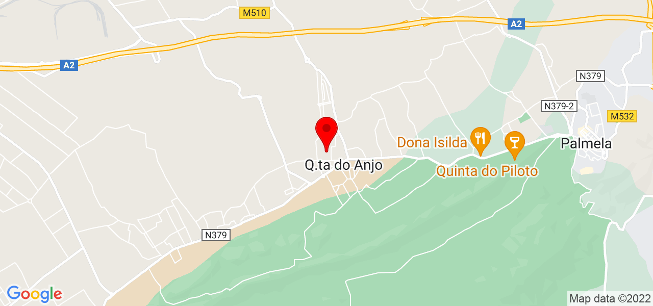 Sandra - Setúbal - Palmela - Mapa